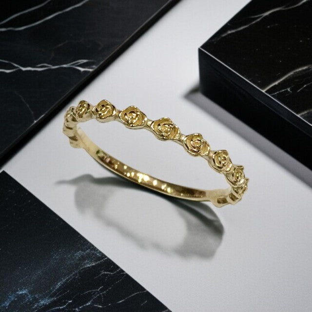 ★納期約1か月~2か月 K14 マウイローズリング 【8-1665】