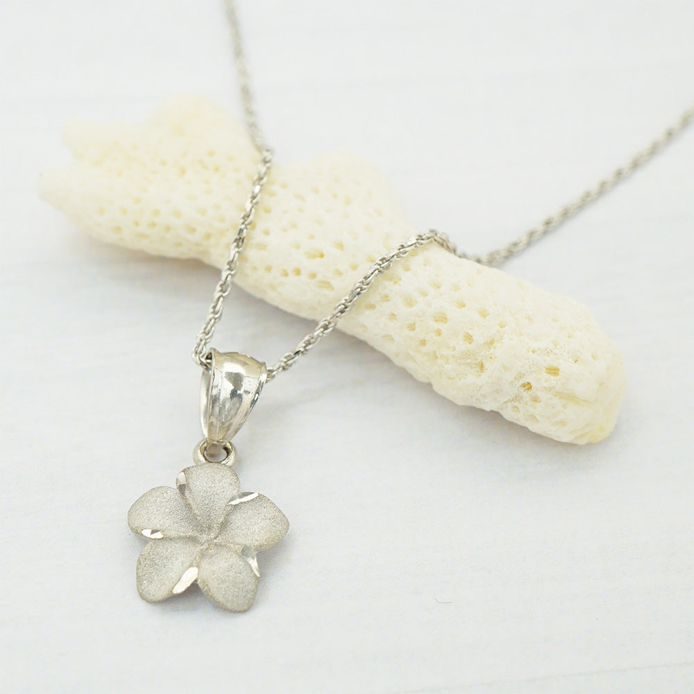 K14 プルメリアペンダント 【7-3431】