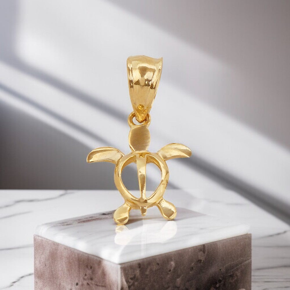 K14 ホヌペンダント 【7-0416】