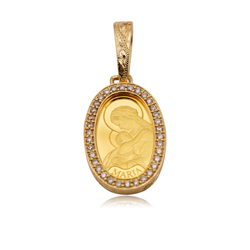 K24/K18 Aloha Mariaペンダント　【12-2892】