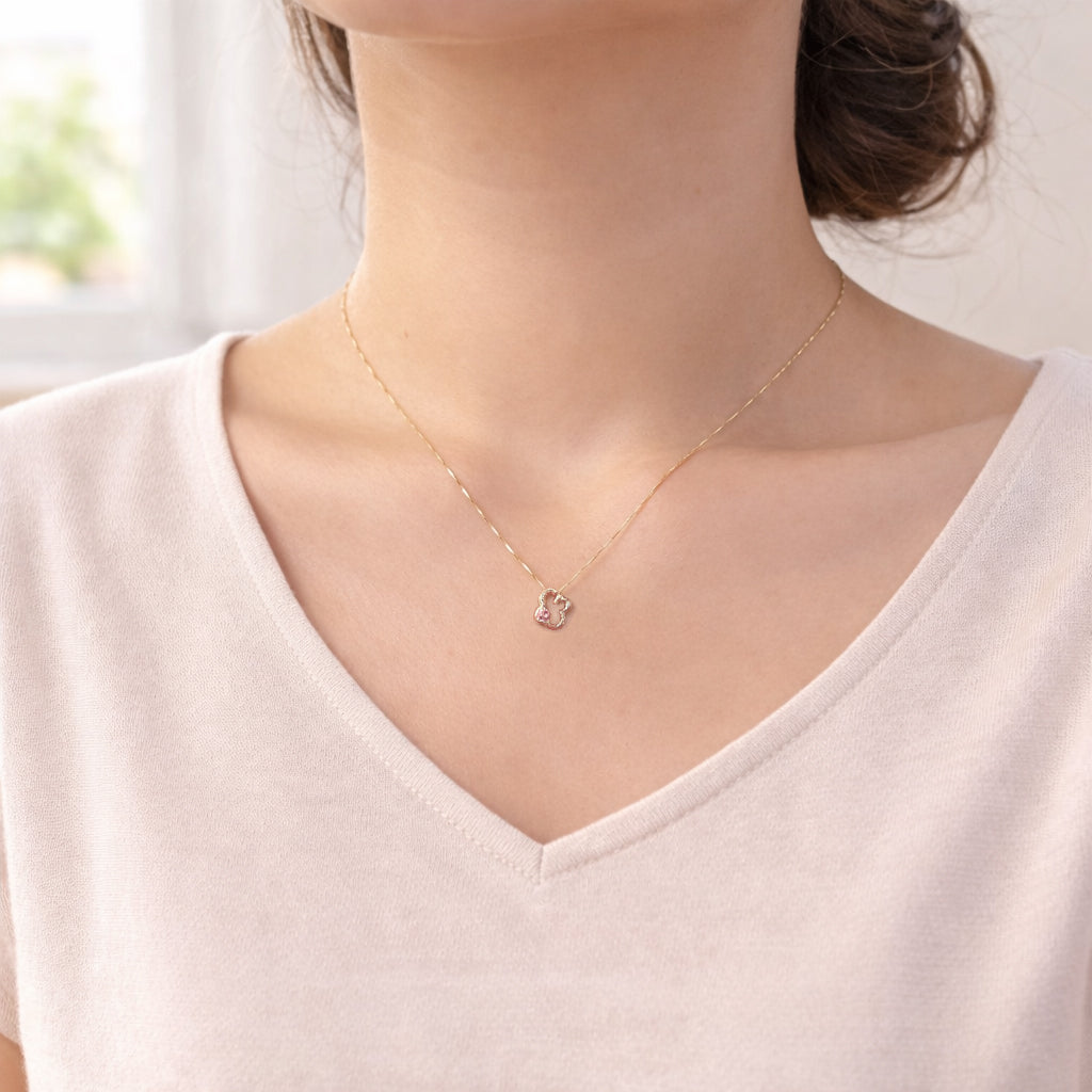 K10スクロール彫りエコルペンダント　【12-2274】