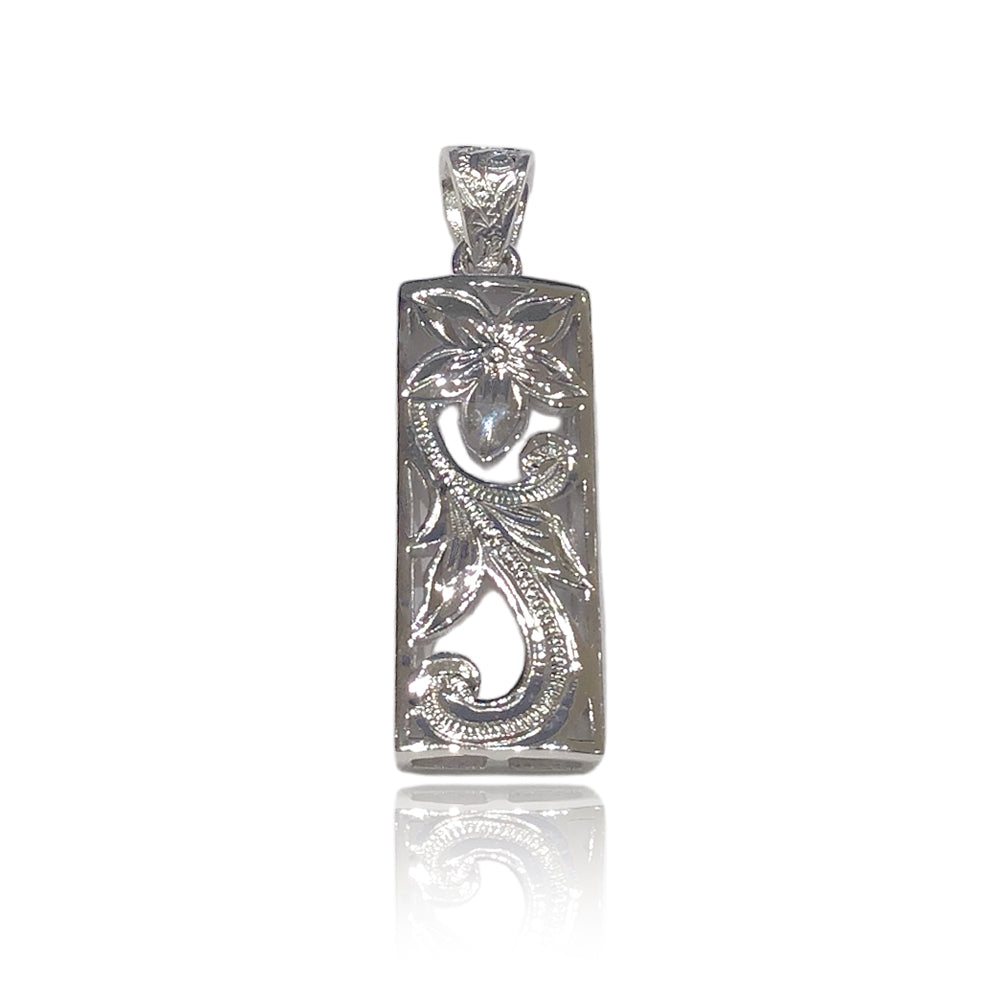 透かし10mmプレートペンダント　【2-7496】