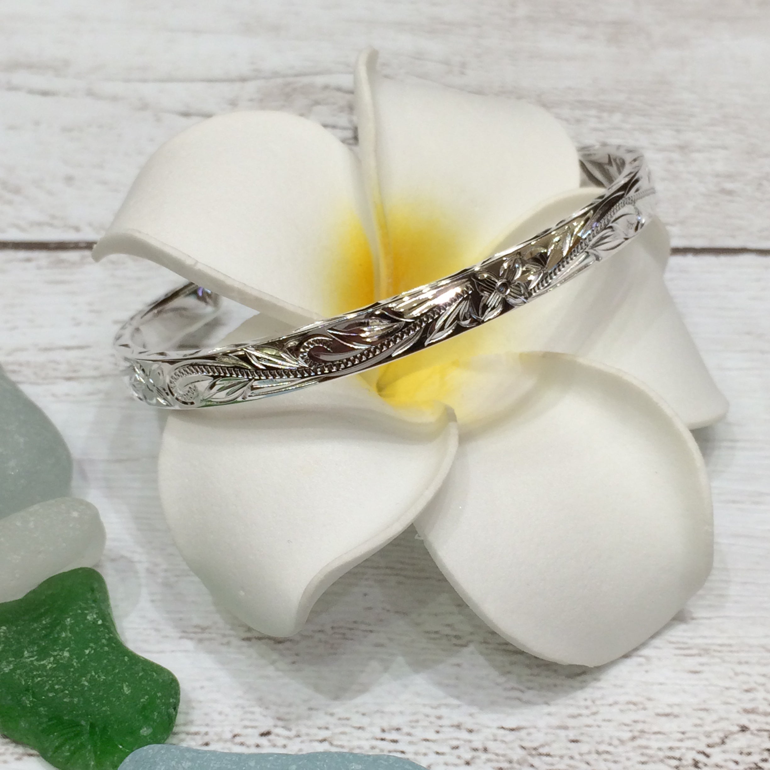 ヘビースクロールカフバングル　【5-0982】