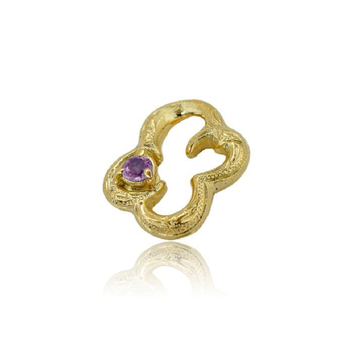 K10スクロール彫りエコルペンダント　【12-2274】