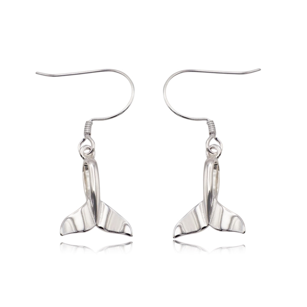 ホエールテールフックピアス　【4-4561】