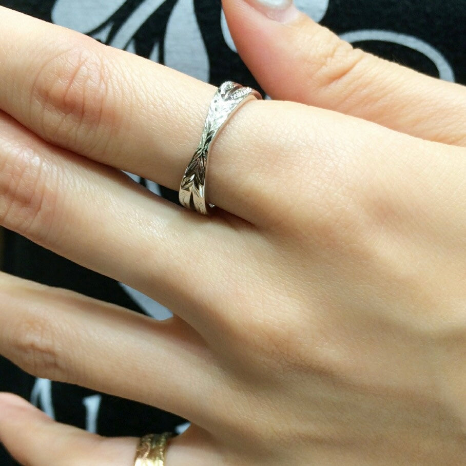 ウェーブクロスリング【3-0922】