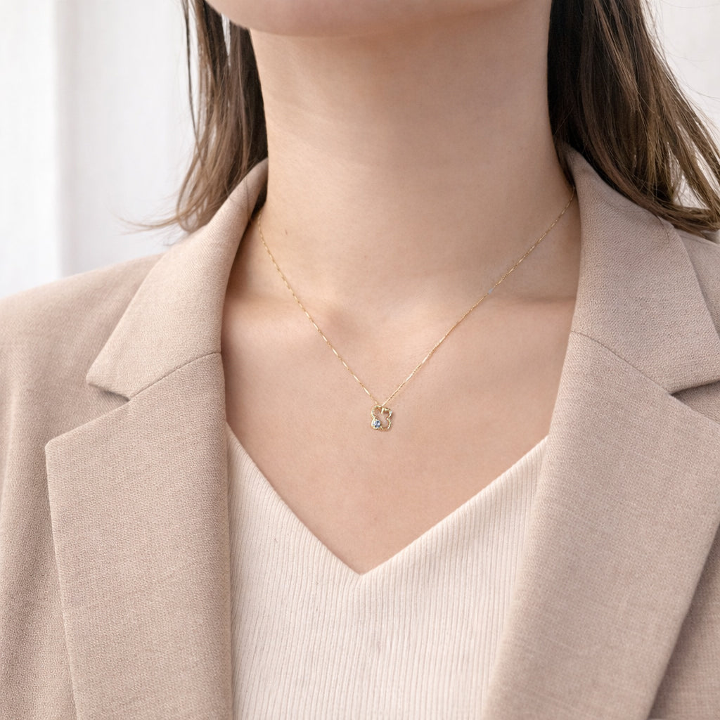 K10スクロール彫りエコルペンダント　【12-2274】