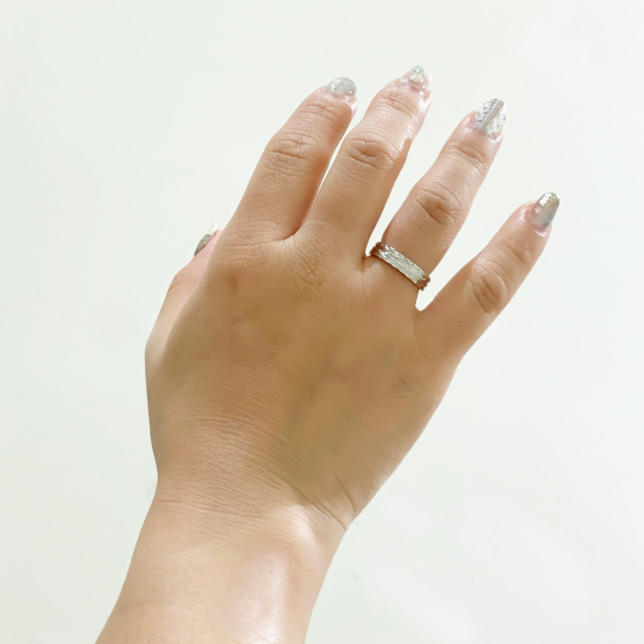 4mmプリンセススクロールリング　【3-4456】