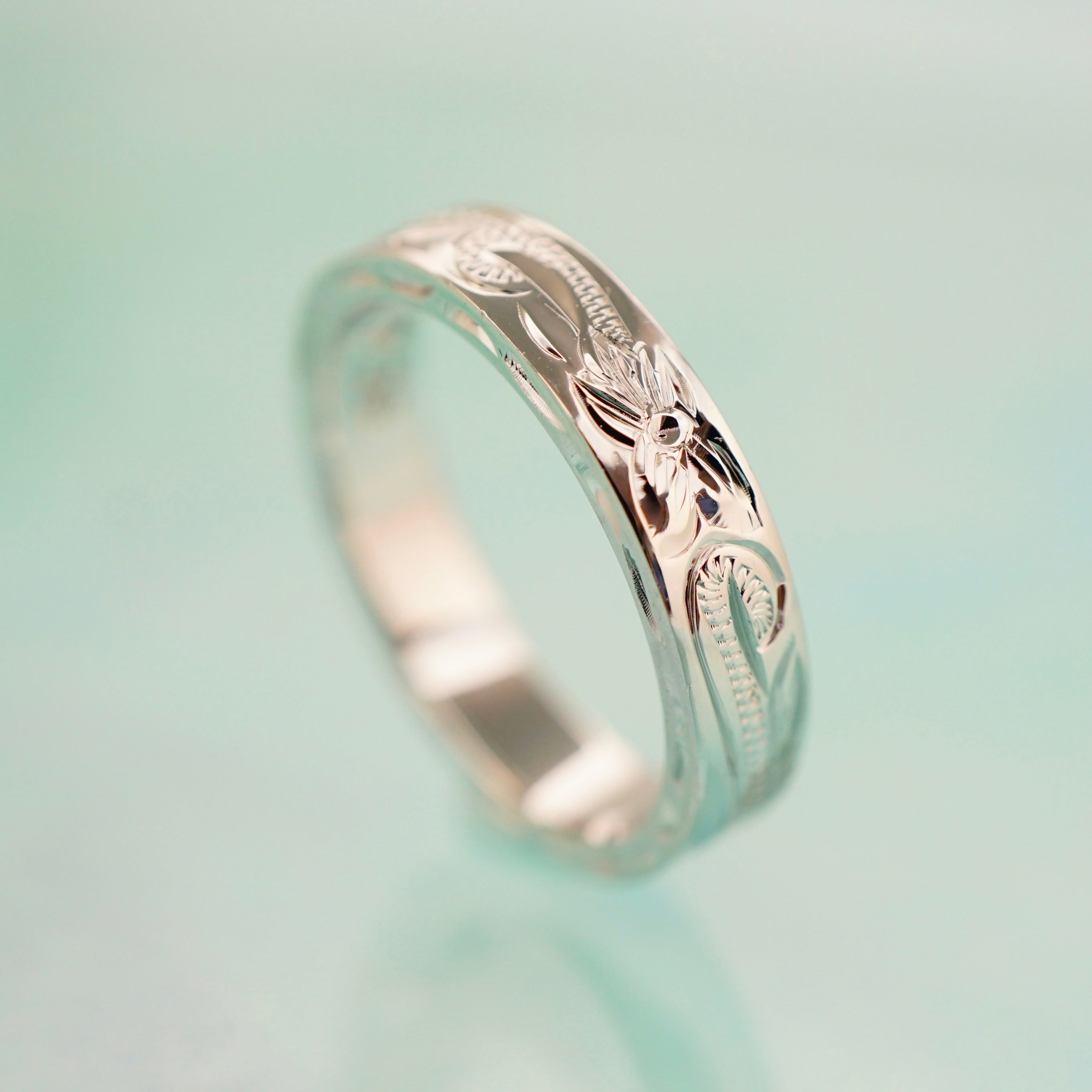 4mmスクロールヘビーリング【3-1981】