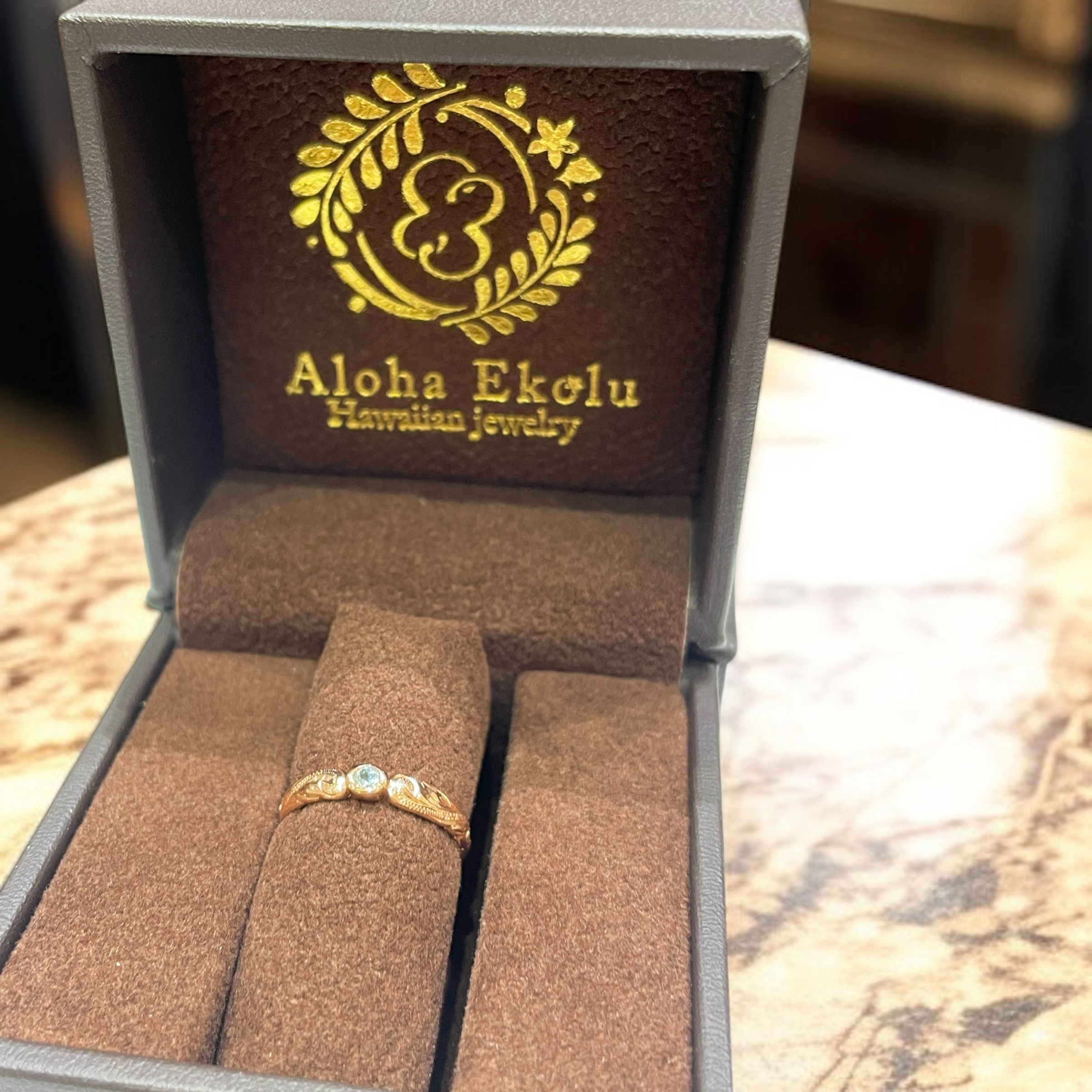 スクロールCZトゥリング　【3-7006】