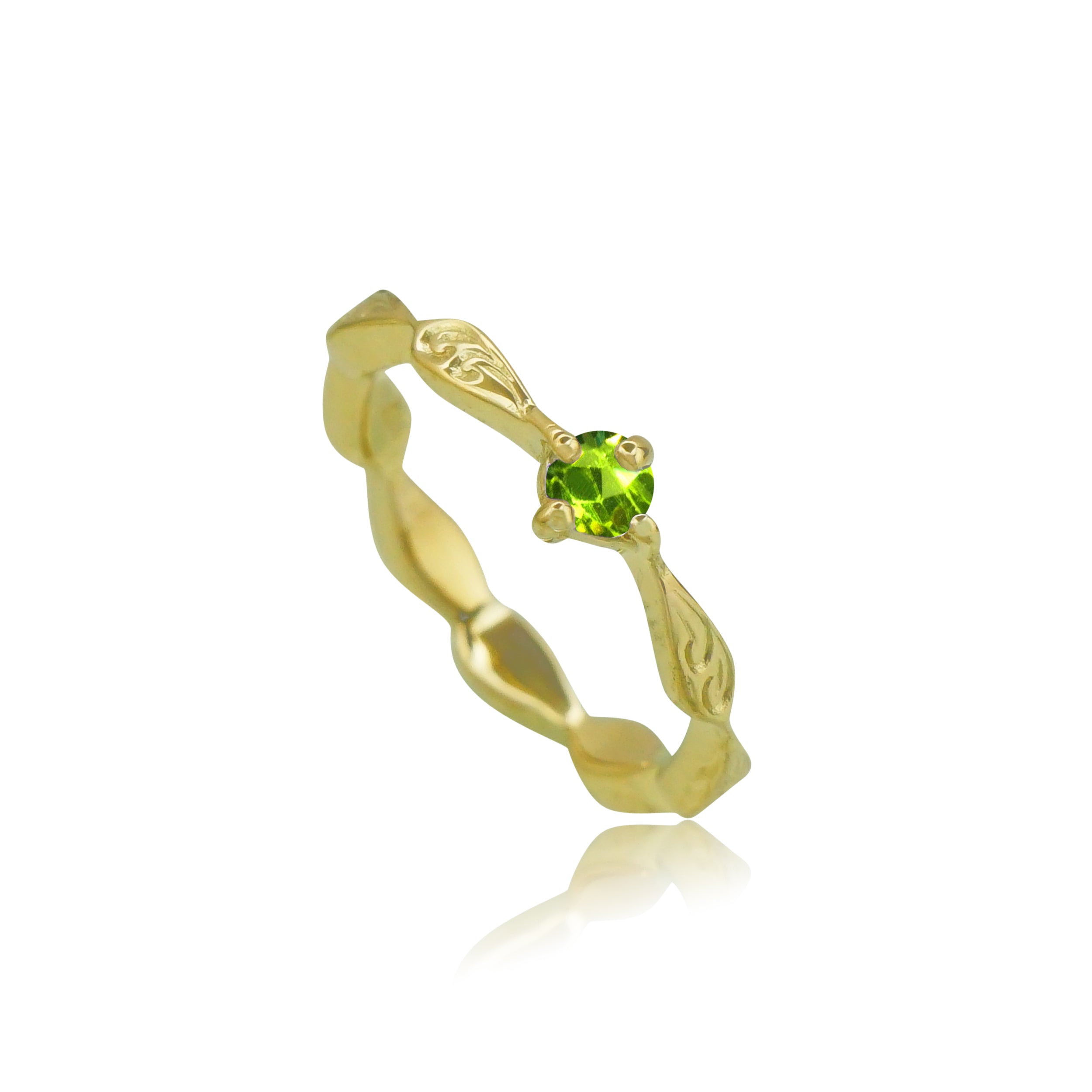 《納期約3週間》K14ベビーリングペンダント　【7-3158】