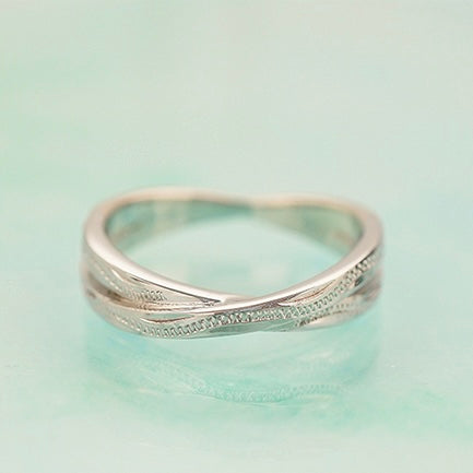 ウェーブクロスリング【3-0922】