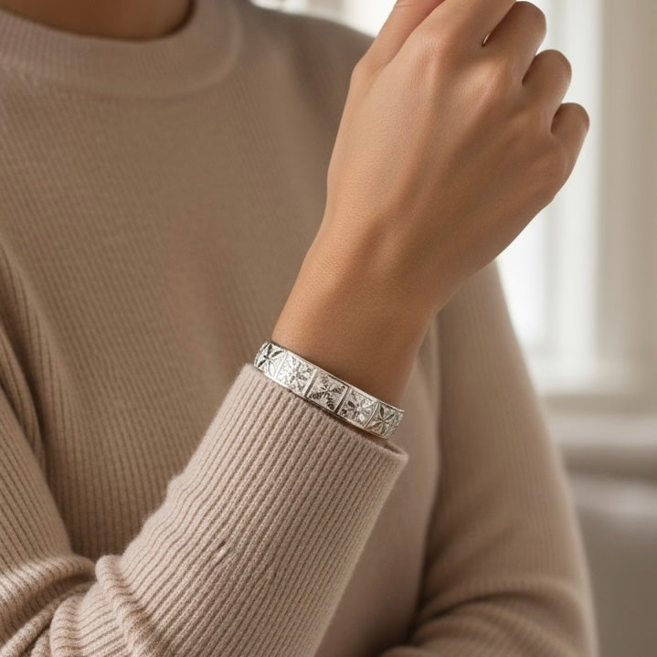 12mm キルトバングル　【5-1958】