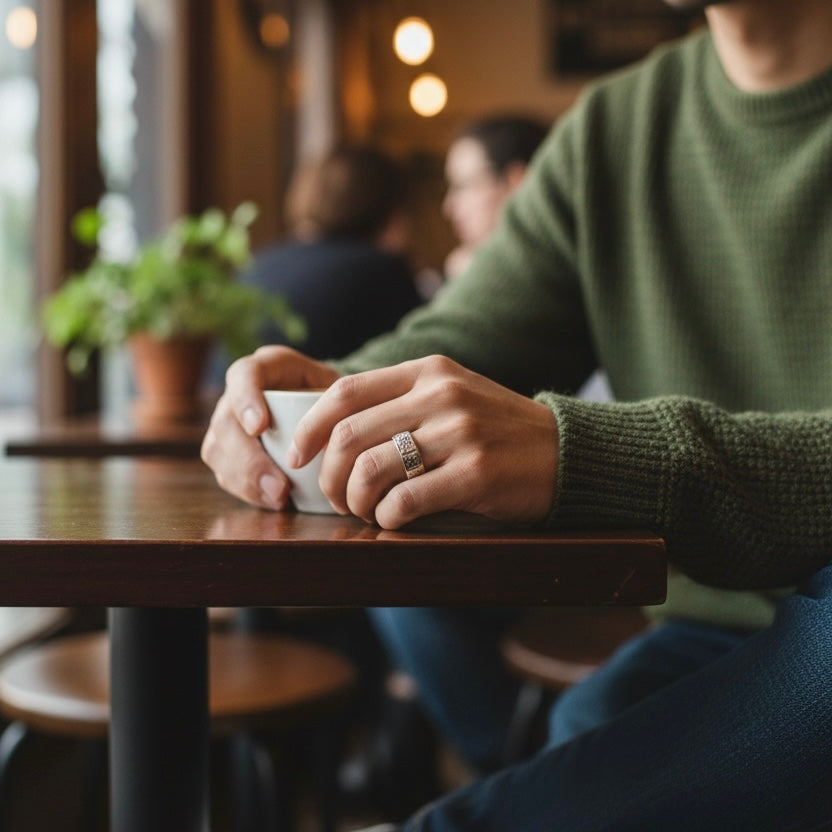 ハワイアンキルトリング　【3-7426】