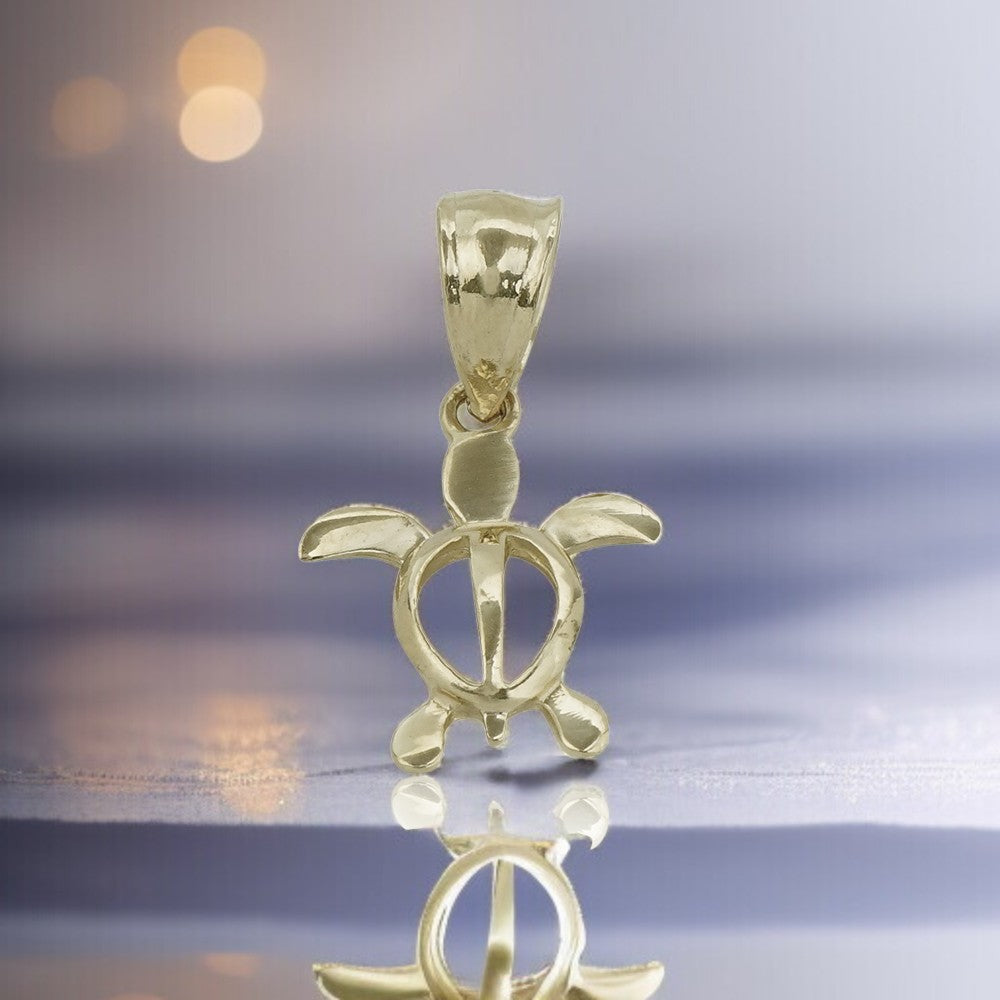 K14 ホヌペンダント　【7-0416】