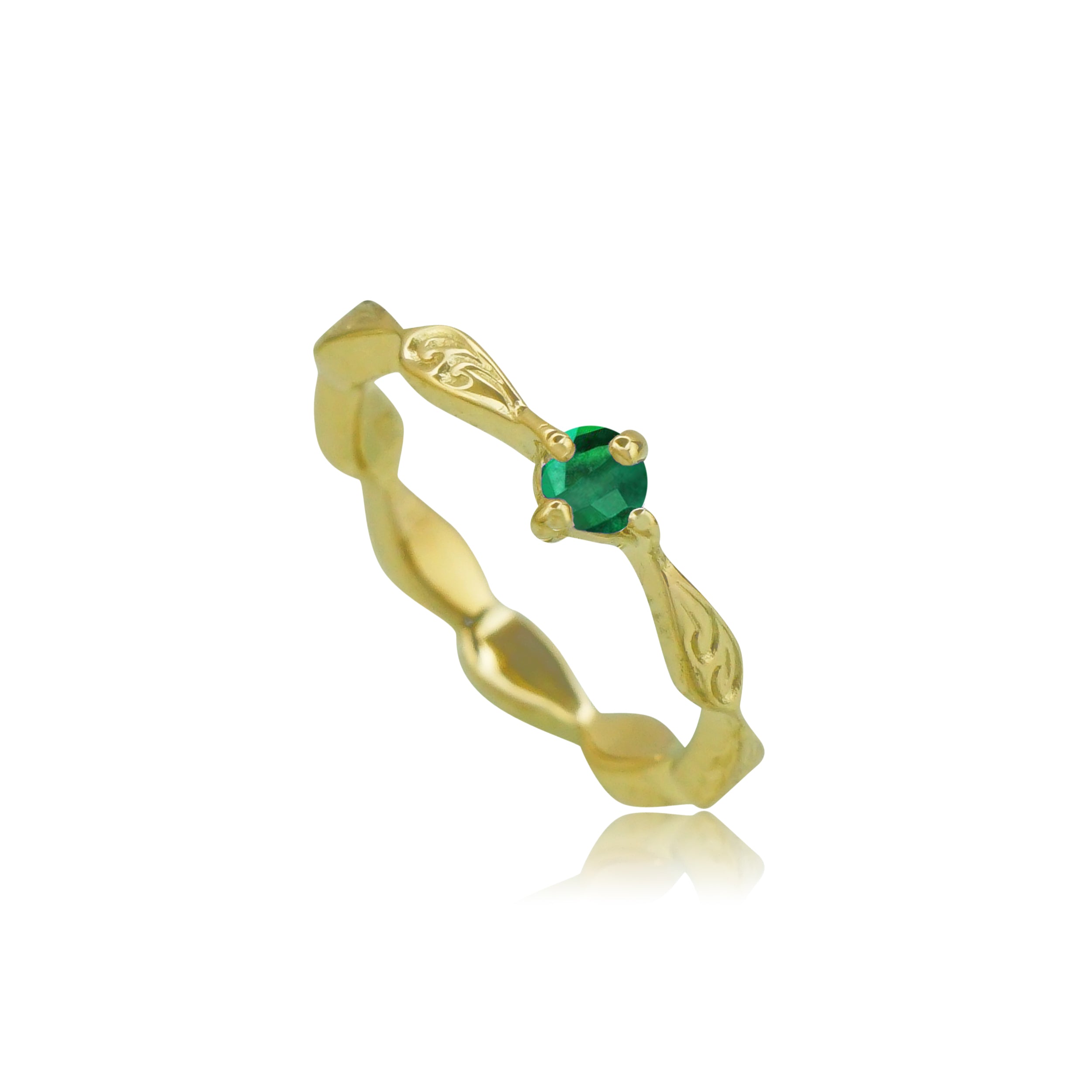 《納期約3週間》K14ベビーリングペンダント　【7-3158】