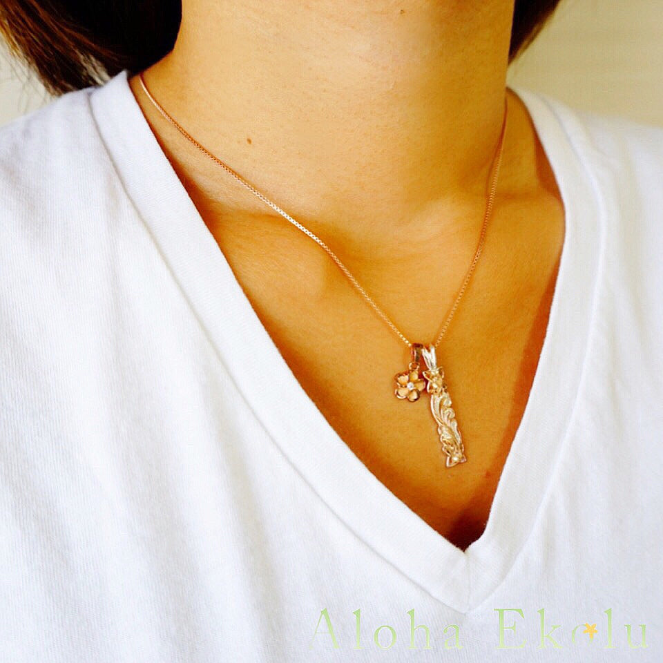 6mmプレートペンダント　【2-0534】