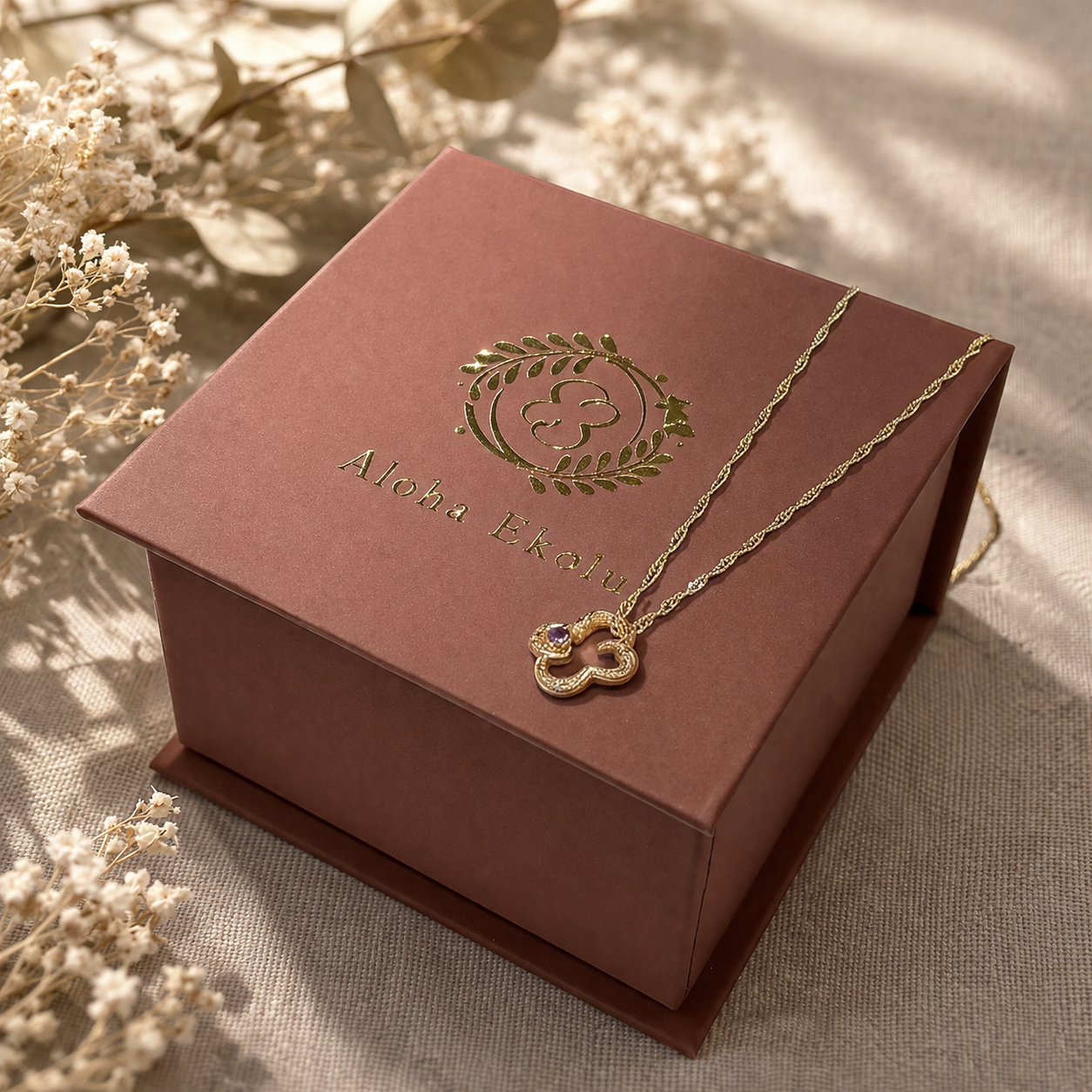 K10スクロール彫りエコルペンダント　【12-2274】